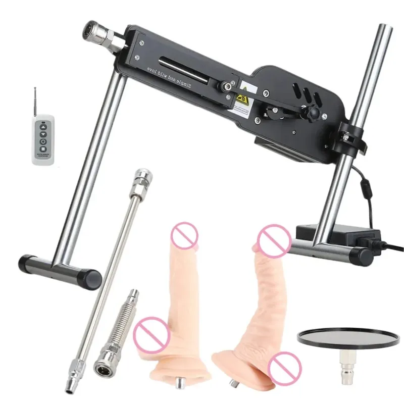 Adult Sex Machines for Couple Masturbating Pumping Gun Adjustable Speed Love Sex Machine for Men with Masturbation Cup
