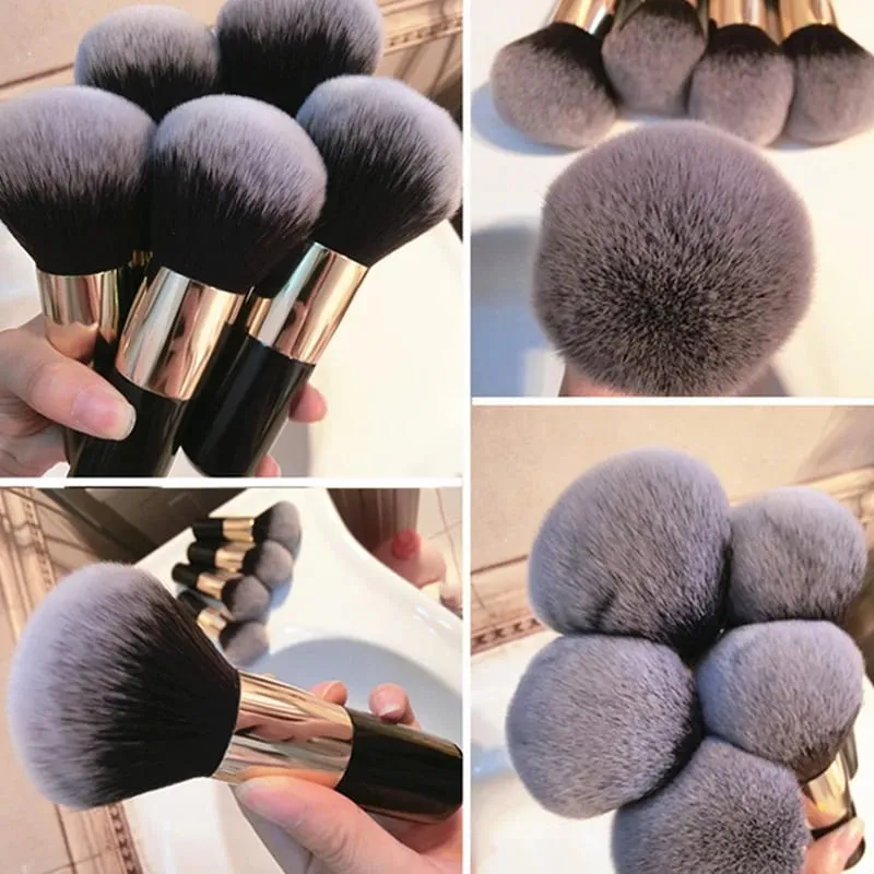 1-3PCS Big Size Makeup Brushes Foundation Powder Face Blush Brush Soft Face Blush Large Cosmetics Soft Foundation Make Up Tools — image 3