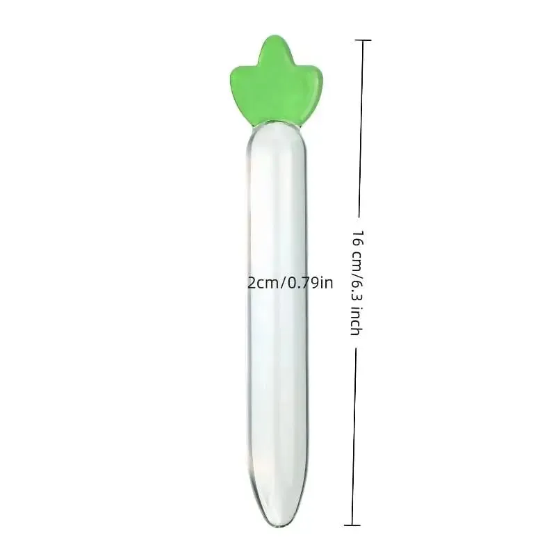 New Carrot Glass Anal Plug For Women Butt Plugs Penis Nightlife Anus Dildo Adult Masturbation Adult Gay Sex Toys Lover Gifts — image 8