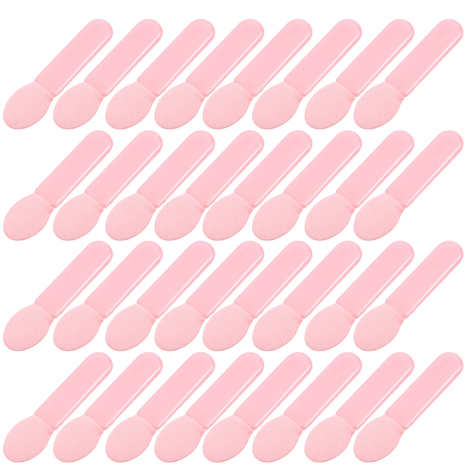 100Pcs Eyeshadow Applicator Sticks Soft Blending Sponge Brushes Makeup Tools for Eye Shadow Powder Makeup Brushes Women Teens