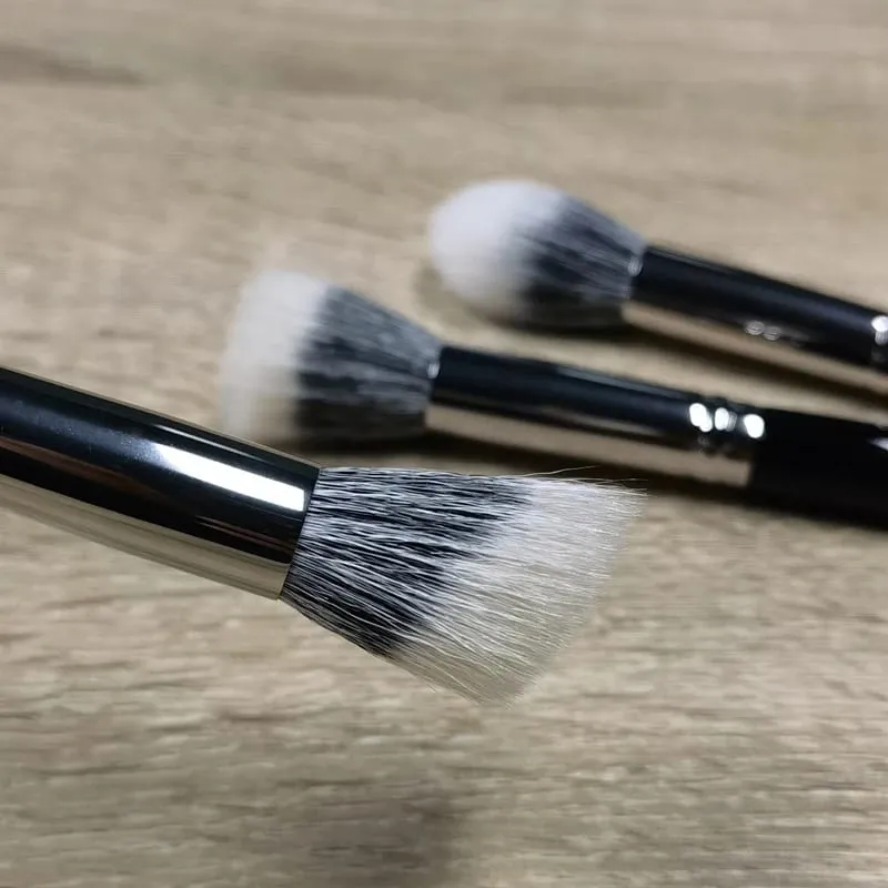 Stippling Highlight Makeup Brushes Blush Gedehår Multifunktionel Beauty Foundation Make Up Brush Tools — image 3