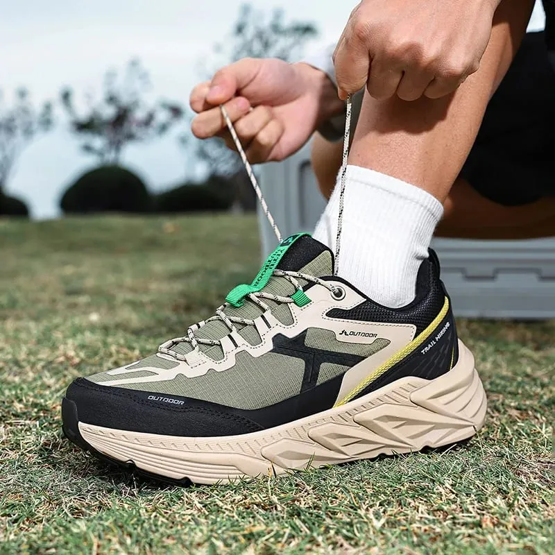 Men's Running Shoes Jogging Breathable Sneakers Outdoor Luxury Men's Shoes Couple Trainer Race Tennis Shoes Off-road Shoes — image 2