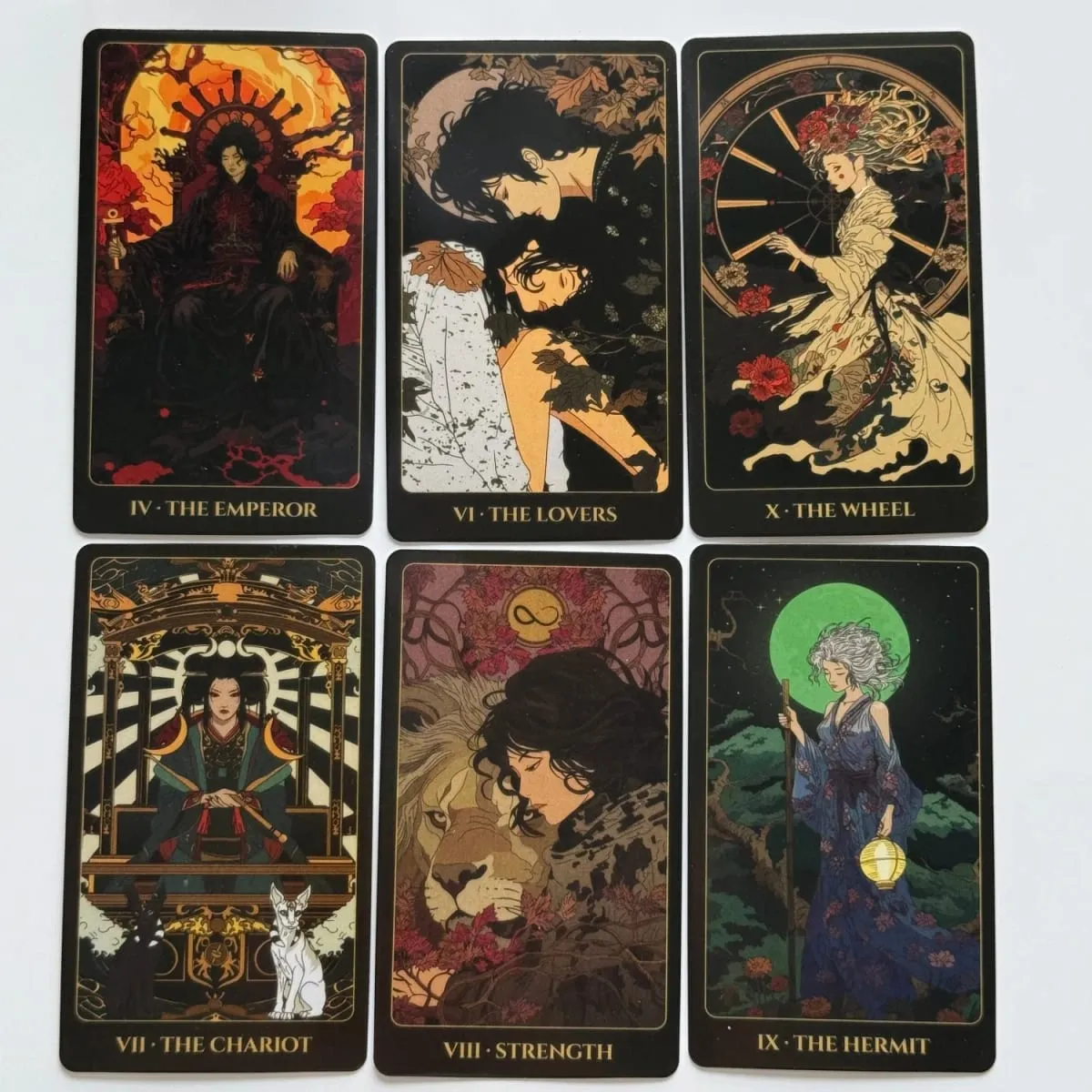 Ukiyo Tarot Cards English Visions 78 Deck Board Playing Games — image 4