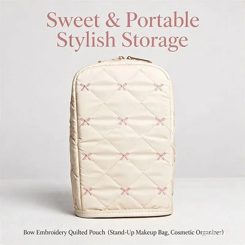 Standing Makeup Brushes Storage Bag Large Capacity Waterproof PU Leather Cosmetic Tools Organizer For Makeup Brushes Lipsticks — image 3