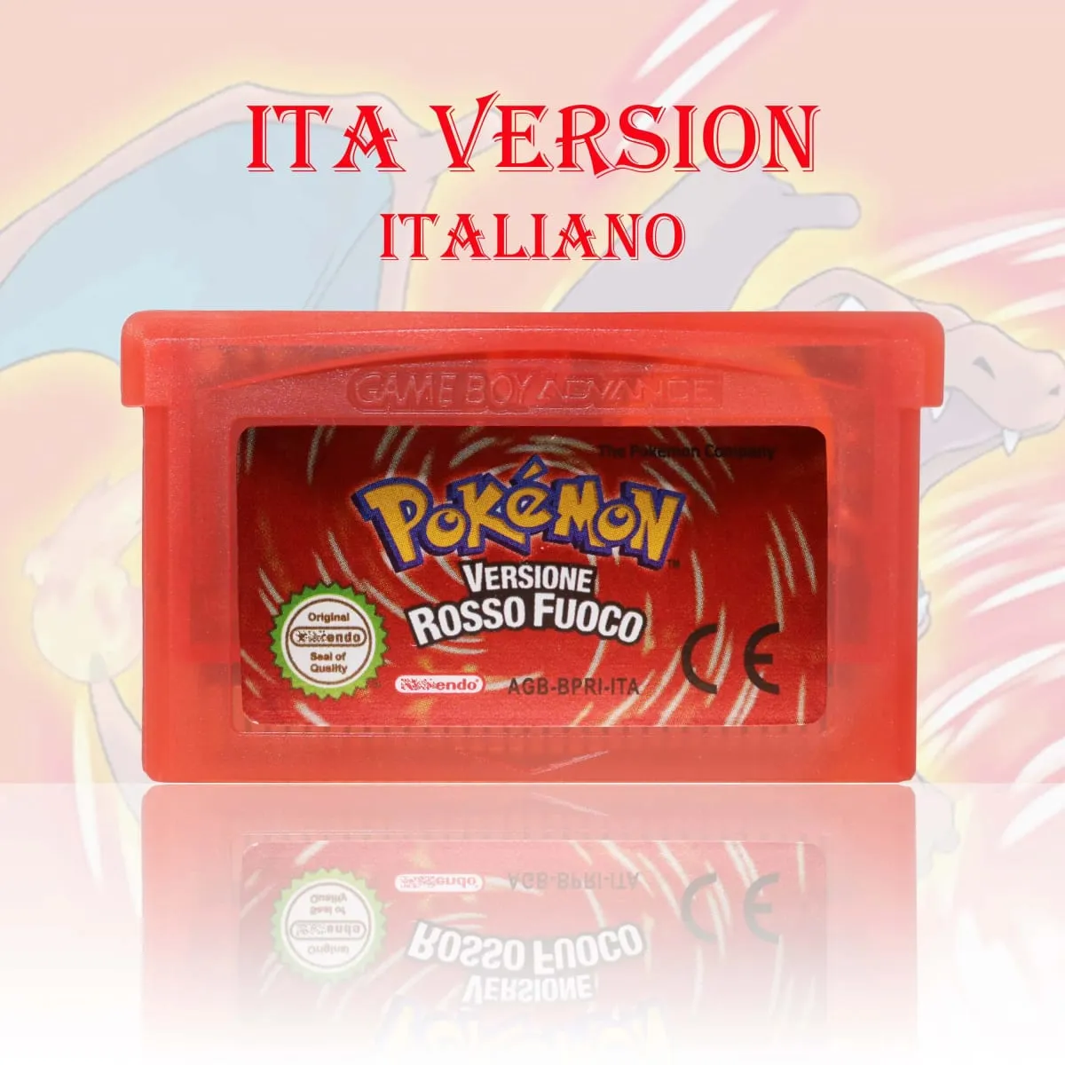 GBA/GBC ITA Version Pokemon Rubino/Zaffiro/Smeraldo/Cristallo/Verde Game Cartridge Video Game Card High Quality with Battery — image 12