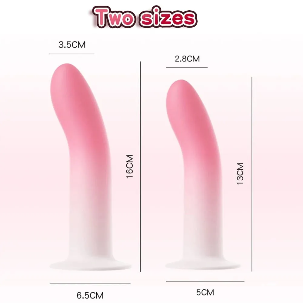 Flexible Liquid Silicone Dildo For Begginner G Spot Personal Massage Tool Suction Cup Anal plug Prosate Massager Female Sex Toy