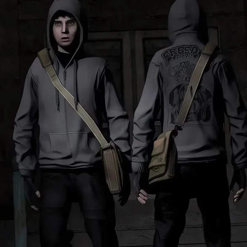 Simon Henriksson Zipper Hoodie "Scream of Fear" Simon's Role Playing Sweatshirt Autumn/Winter Gamer Gift Fashion Aesthetic — image 4