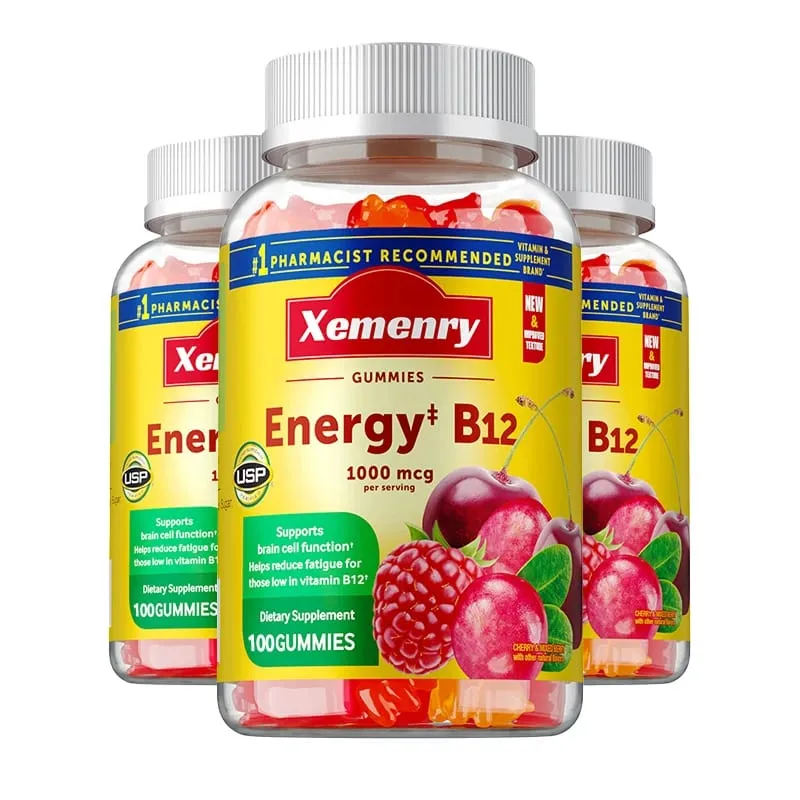 Vitamin B12 Gummies - It Helps Maintain Energy Boosts Metabolism and Supports Bones and The Immune System — image 9