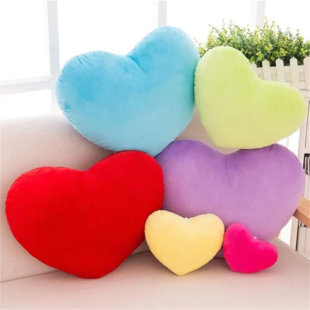 Red Color for Birthday Valentines Day Soft Heart Heart Shape — image 2