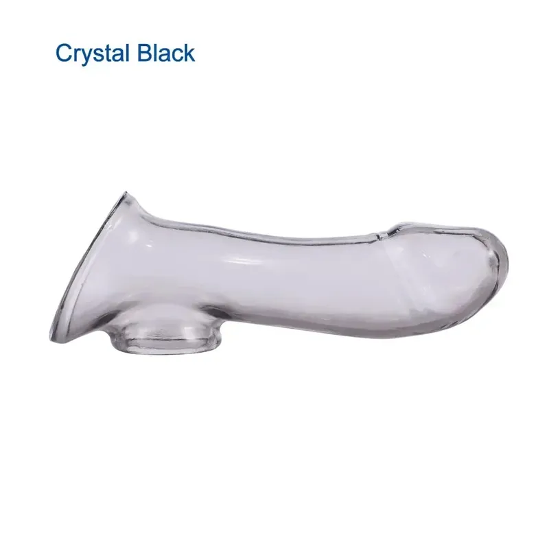 Manchon de pénis adulte à haute élasticité, extension de coq, préservatifs réutilisables et plus sûrs, jouet sexuel pour Couple et homme, outils de retardement de l'éjaculation — image 8