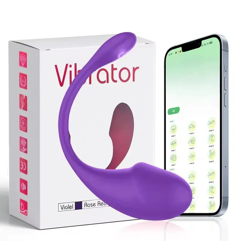 Wireless G Spot Vibrator for Women APP Bluetooth Vibrating Egg Clitoris Stimulator Dildo Wear Vagin Massger Adult Sex Toy Couple