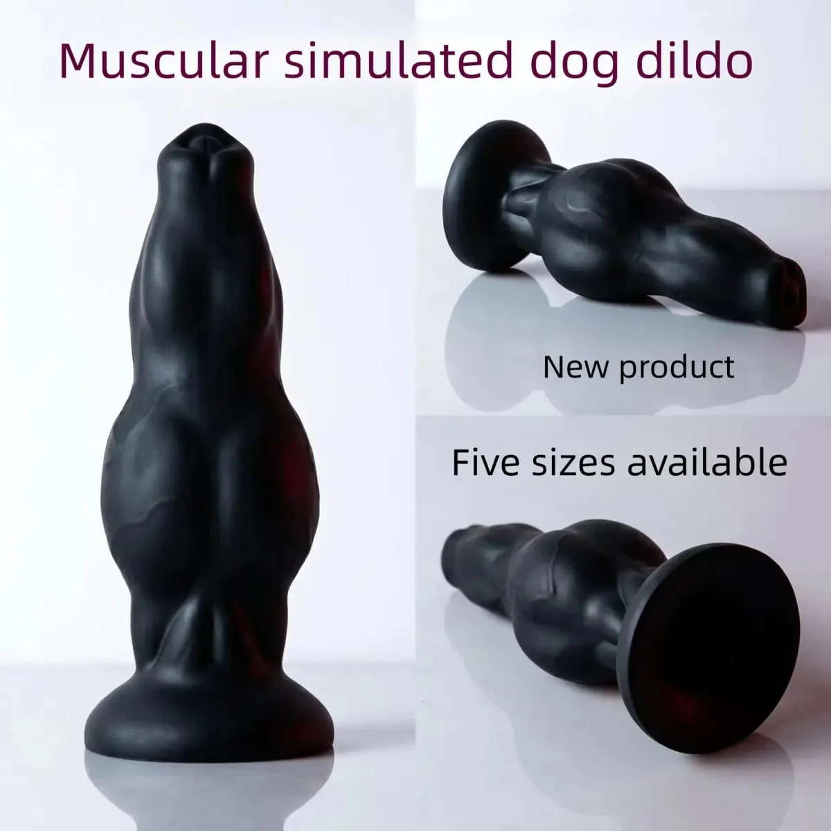 NEW Large Animal Penis Huge Dog Cock Dildo Suction Cup Masturbator Female Anal Butt Plug Big Anal Plug Adult Sex Toys Products — image 4