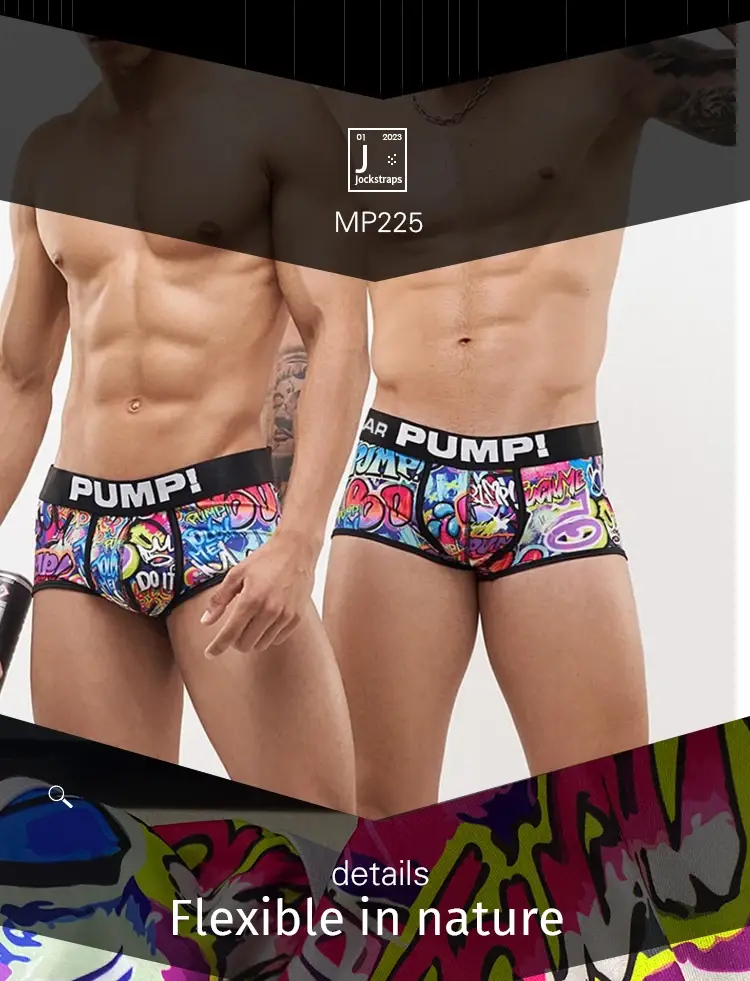 1PCS Men's Cotton Nylon Blend Boxer Briefs All-Over Graffiti Print Wide Elastic Waistband Non-Tight Fashion Sport Underwear — image 10