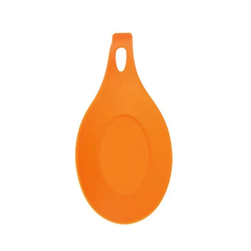 Silicone Spoon Rest Spatula Holder Heat Resistant Utensil Placemat Tray Kitchen Tools