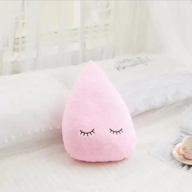 Hot Stuffed Cloud Moon Star Raindrop Plush Pillow Soft Cushion Toys For Children Baby Kids Girl Christmas Gift Room Car Decor — image 19