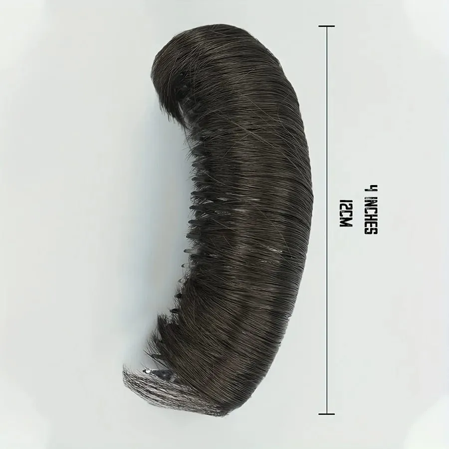 Synthetic Hair Invisible Bangs Pad High Straight Hair Up Comb False Hair Accessories Natural Hair Extension For Women Wig — image 5