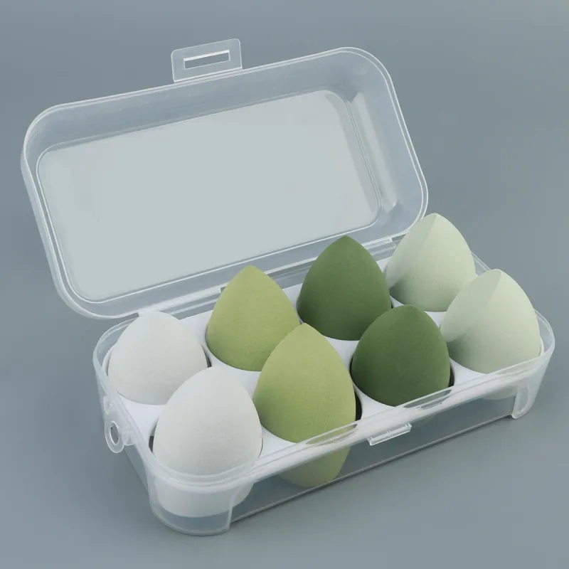 4/8pcs Cosmetic Puff Makeup Sponge Blender Beauty Egg Soft Foundation Sponges Powder Puff Women Make Up Accessories Beauty Tools — image 13