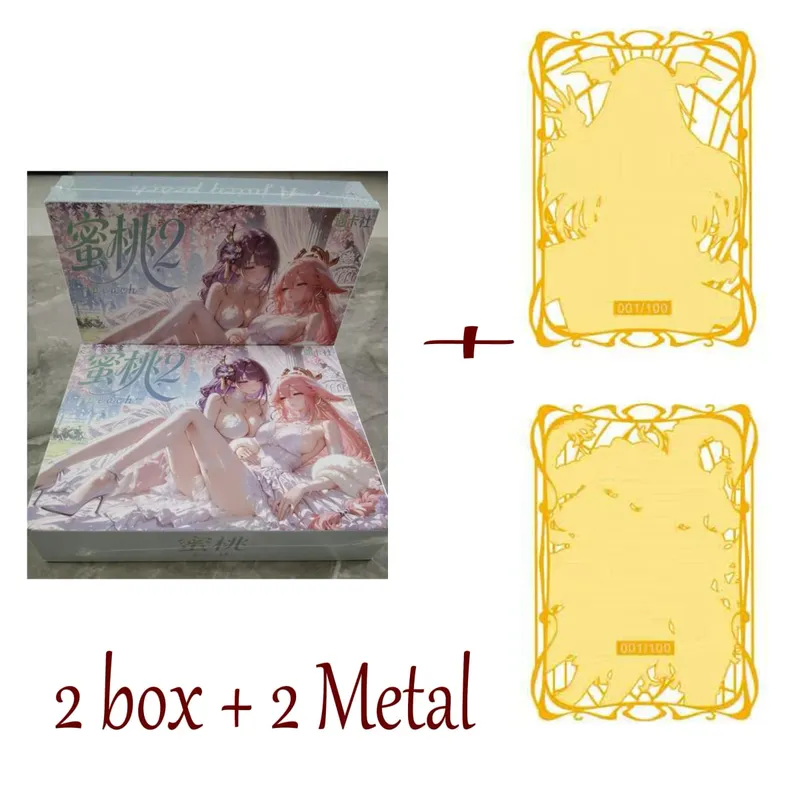 Peach 2 Expansion Pack: Game Collectible Cards Goddess Stories Character Merchandise Anime Cards Gift for Collectors — image 6