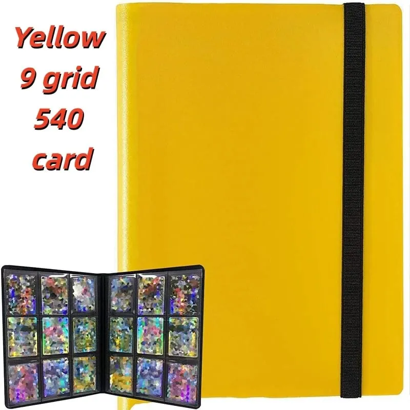 160/360/480/540 Cards Capacity Pocket Holder Binders Albums for CCG MTG Magic Yugioh Board Game Card Book Sleeve Holder — image 29