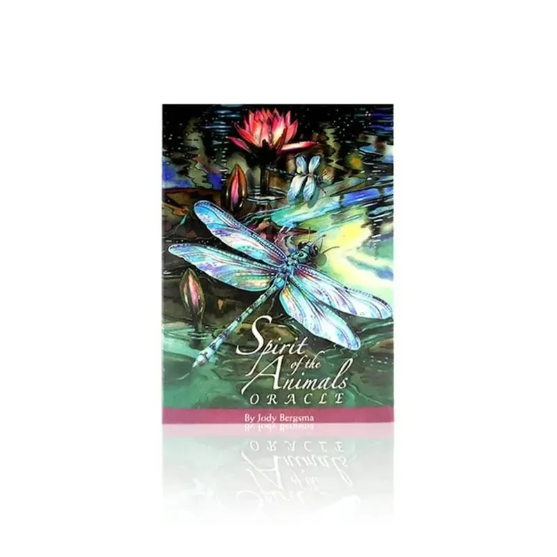 Spirit Of The Animals Oracle Cards A 52 tarot cards deck Divination Edition Deck Borad family women party playing table games