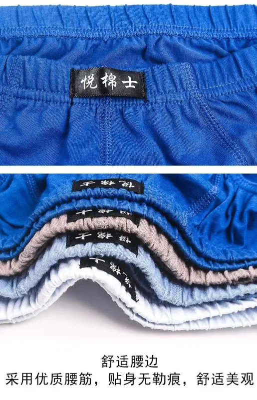 5Pcs/Lot Cotton Underpants For Men Briefs Male Underwear Knickers Panties Pant Shorts 2025 Sexy Undies XL 2XL 3XL 4XL 5XL 6XL — image 6