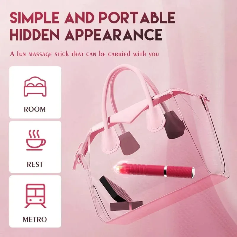 Penggetar Tujahan G Spot Penggetar Kelentit Kalis Air & Boleh Dicas semula Realistik Silikon Dildo Vibrator Rose Mainan Seks untuk Wanita — image 5