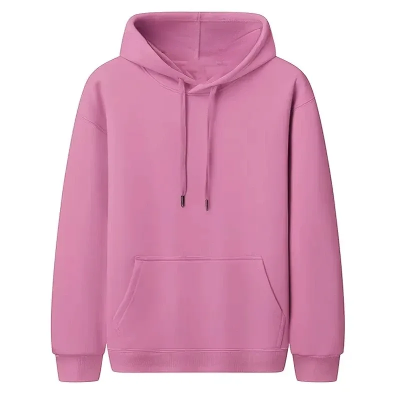 Fleece Men's Women Oversize Casual Sweatshirt Hoodies Couple Unisex Pullover Autumn Winter Loose Cotton Sport Hoody Clothing Top — image 11