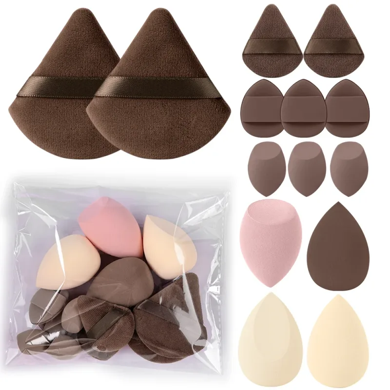 14Pcs Women's Makeup Sponge Set Cosmetic Blender Beauty Egg Foundation Puff Powder Puffs Make up Accessories for Beauty Tools — image 8