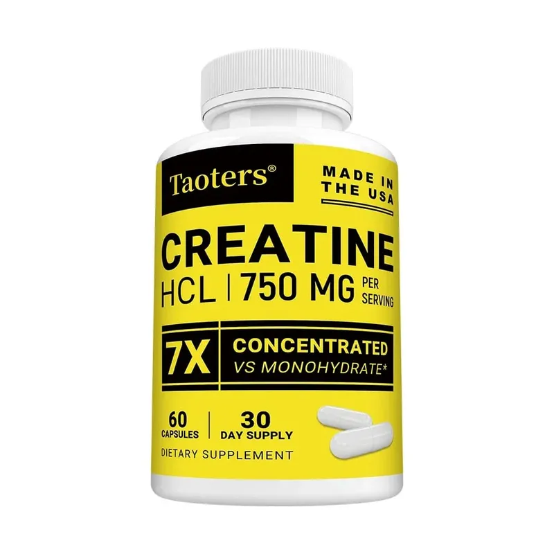 Creatine HCl Capsules Boost Muscle Strength Focus Energy Endurance Support Metabolism Cognitive & Heart Health Non-GMO — image 8
