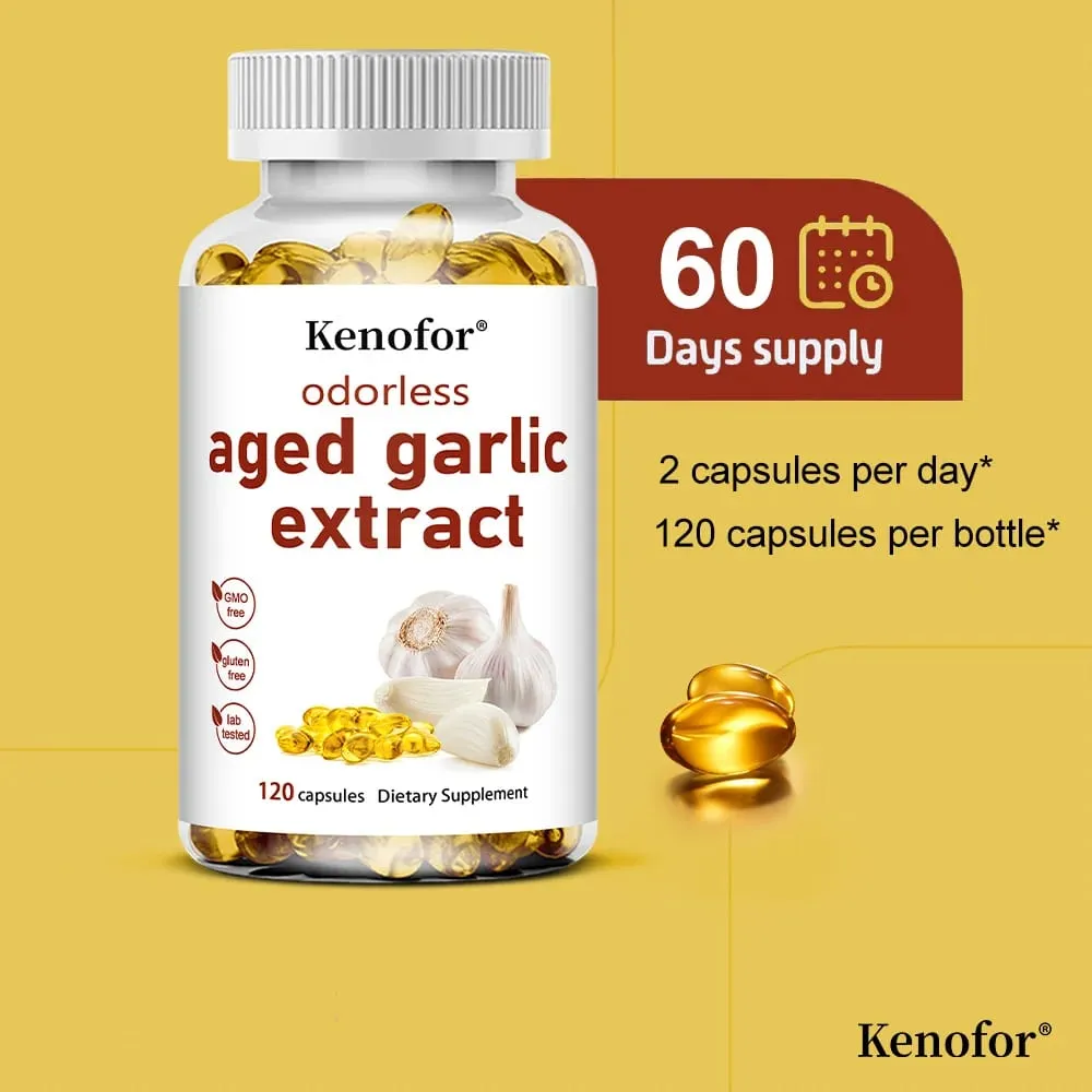 Aged Garlic Extract-odorless Supports Heart Health Supports Respiratory and Immune Health Cleansing and Detoxification — image 6