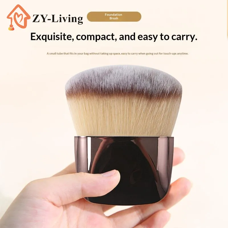 1Pcs Makeup Foundation Brush Blush Loose Powder Brush Kabuki Brush Multi-Function Cosmetics Make Up Brushes Beauty Supplies — image 4