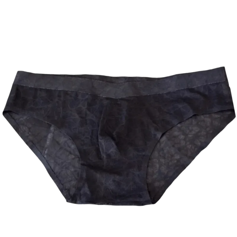 Underpants 3D Bulge Pouch Men's Underwear Lingerie Transparent Mesh Panties Low Waist Thin Triangle Panties Men — image 20