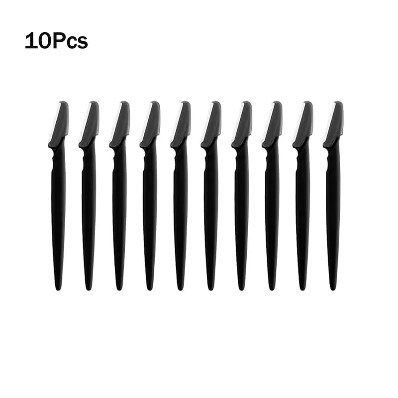 3/5/10Pcs Eyebrow Kit For Women Eyebrow Trimmer Razor Scissors Brushes Tweezers Grooming Tool Set — image 9
