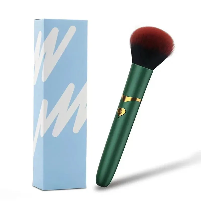 [MP]2 In 1 Electric Foundation Brush Vibration Makeup Brush Multi-Function Soft Fluffy Portable Rechargeable Detail Makeup Tools