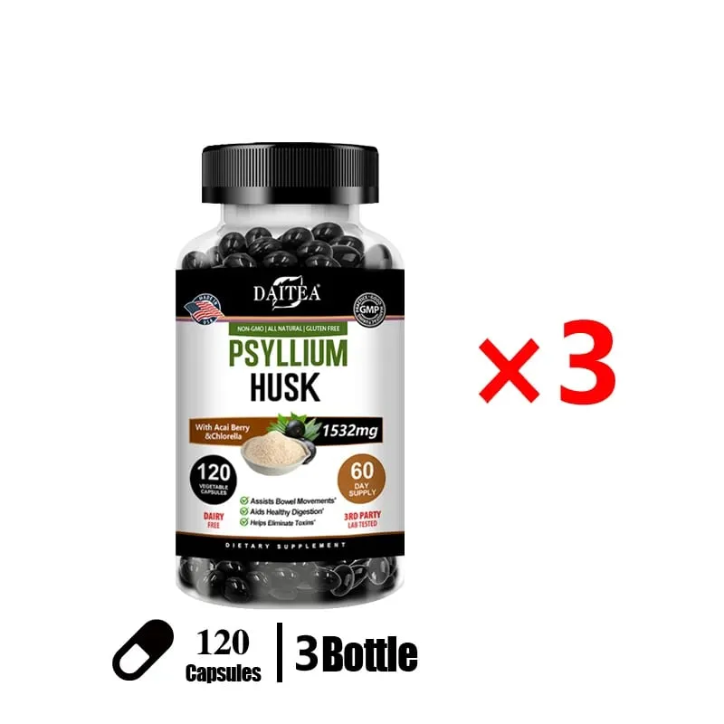Psyllium Husk - Contains Natural Psyllium Husks To Benefit Intestinal and Digestive Health and Enhance Immunity — image 11