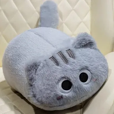 33cm Cat Plush Cushion Adorably Cat Stuffed Pillow Kawaii Throw Pillow Home Decor Toys Soft Sofa Cushion Creative Birthday Gift — image 7