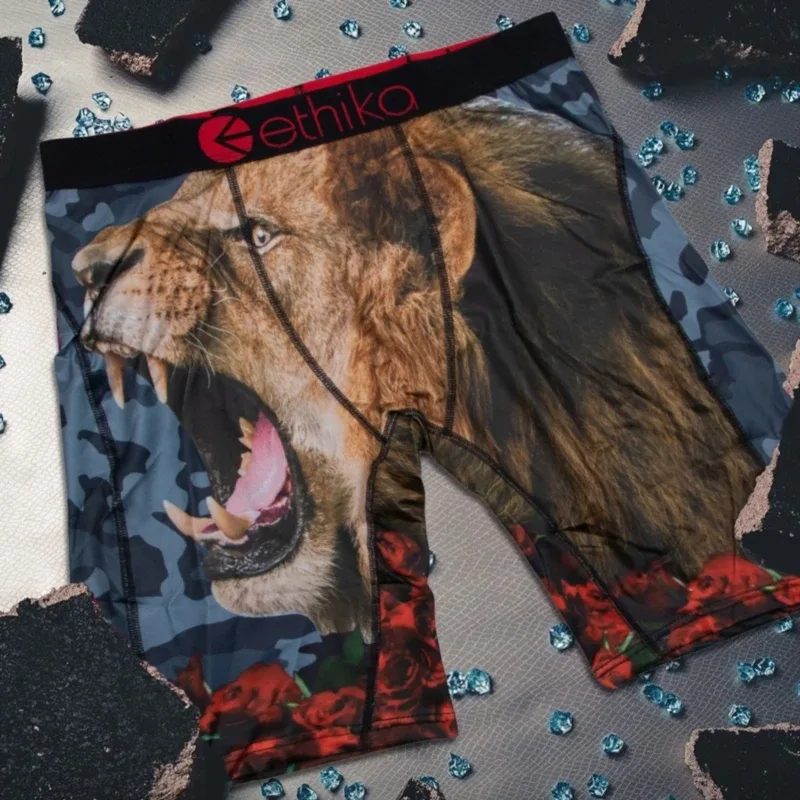 1Pcs Men Underwear Boxers Breathable Mesh Crotch Man Underpants Plus Size Mens Panties L-3XL Printed Men's Boxers Briefs 3256809864931744 — image 8