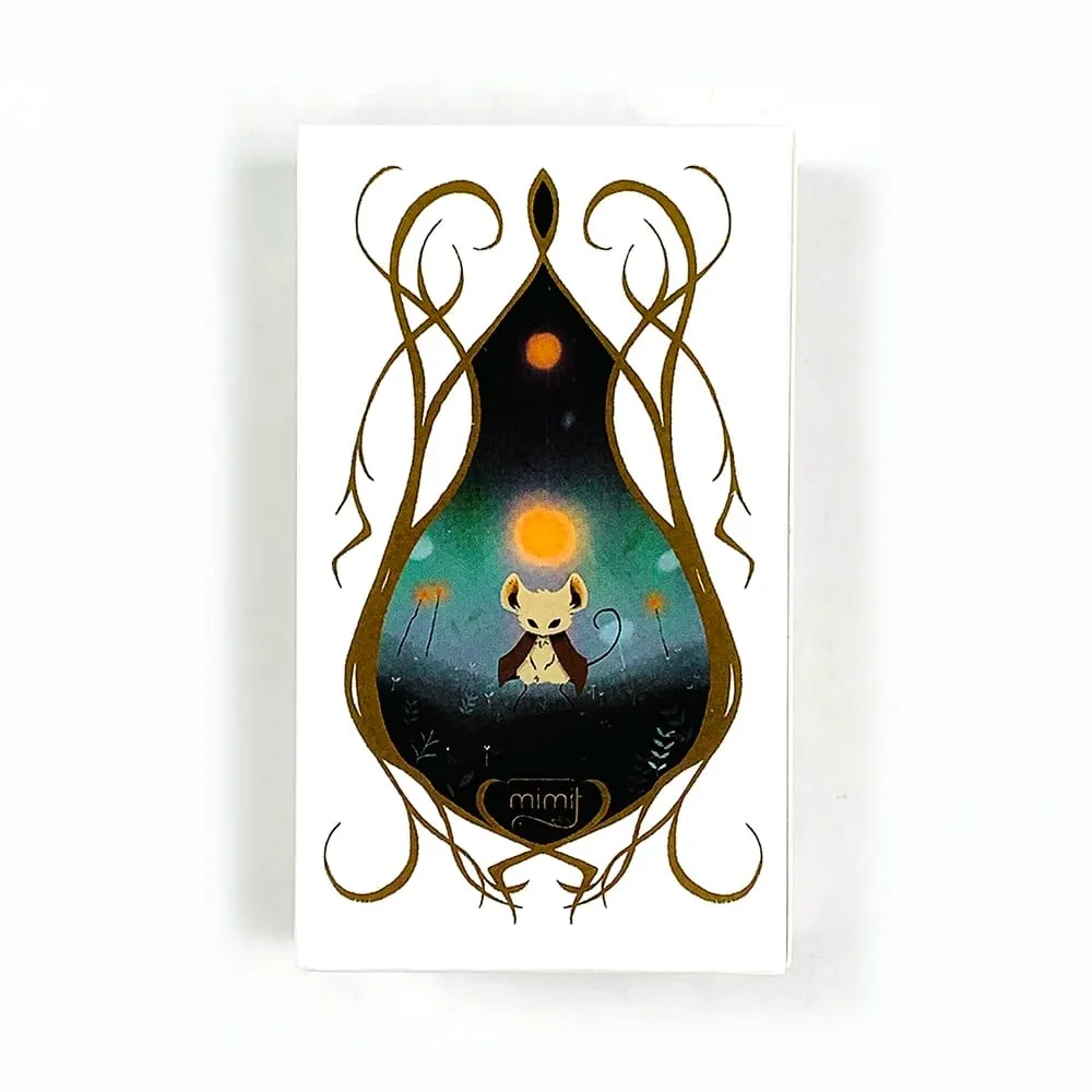 Mimi Mice Tarot Cards 78‑Card Deck Cute Mouse Animal Theme Tarot Cards Divination Fortune‑Telling Card for Tarot Collectors
