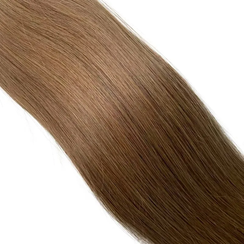 Butterfly Weft Hair Extensions Pu Hole Weft Double Sided Genius Weft Bundles Hand Tied Weft Invisible Weave For Women — image 12