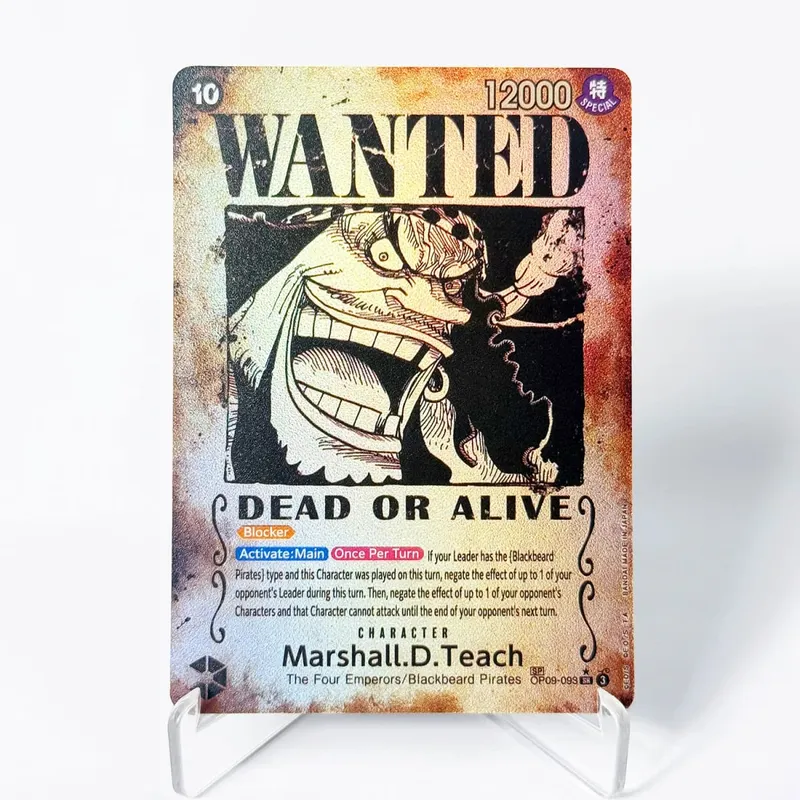 OP09 One Piece Emperors in the New World Curated Deck Luffy Shanks Roger Buggy Zoro Dragon Foil Textured Proxy Cards English — image 10