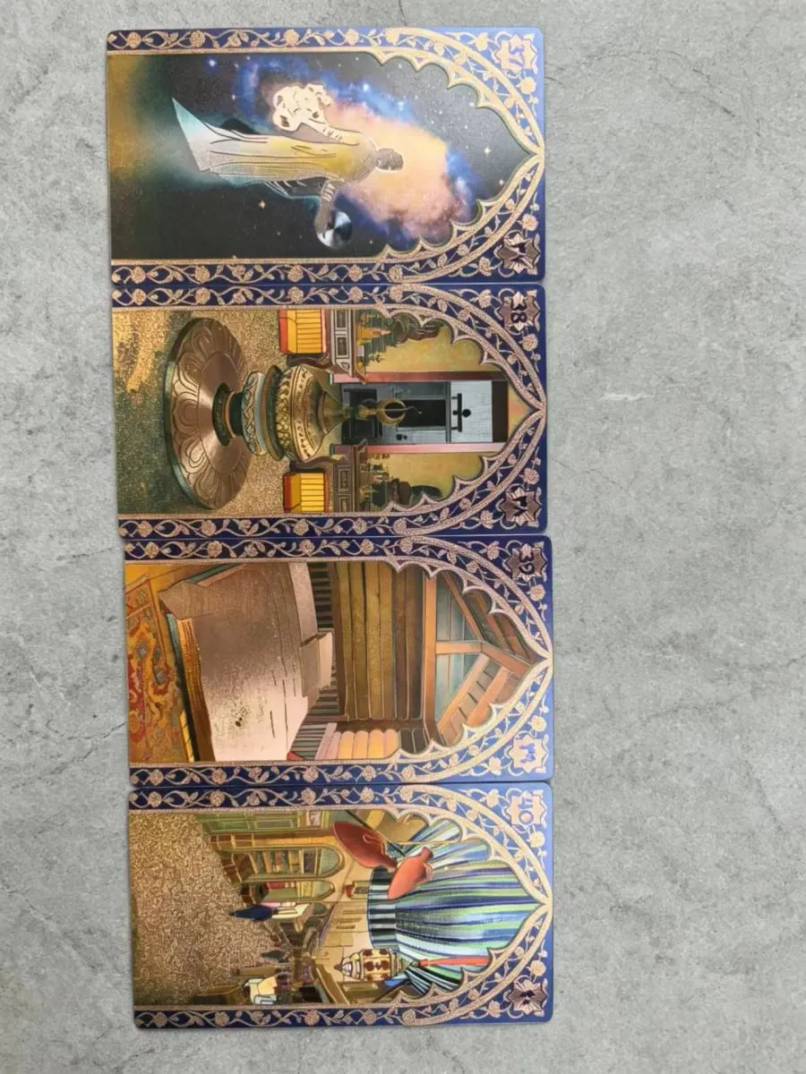Kartu Oracle Rana George Lenormand 40 Buah Kartu PET Tahan Air 12*7Cm untuk Ramalan & Peramal — image 6