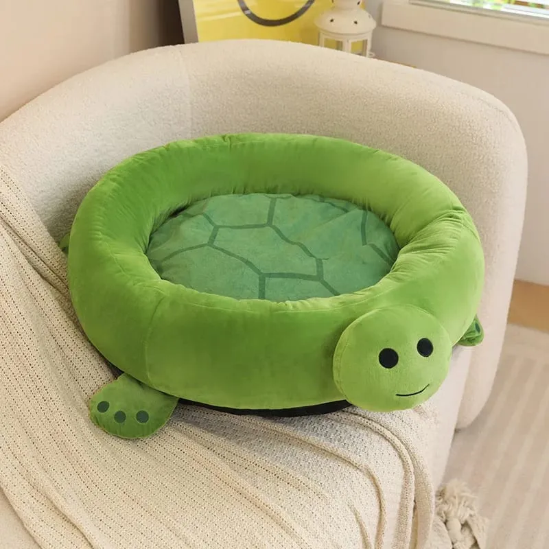 Pet Bed Shark Pineapple Shaped Soft Warm Nest Sleep Available All Seasons Specially Designed For Cats And Dogs Pet Gift — image 10