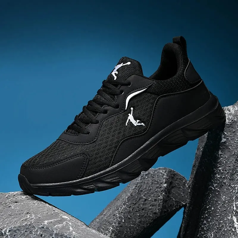 Men Sports Shoes Fashion Lace Up Daily Wear Anti Slip Running Shoes Rebound Cushioning Street Casual Sneakers for Men — image 9