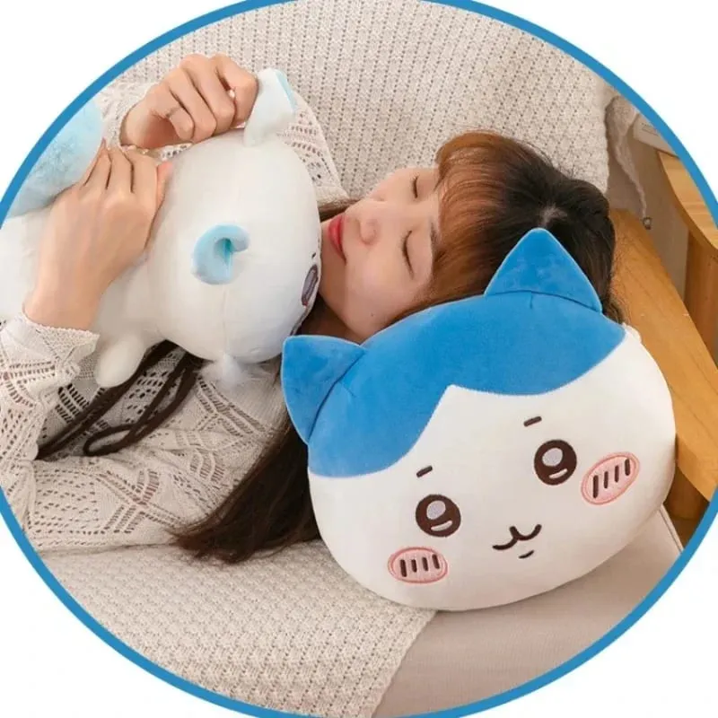 30/40CM Chiikawa Series Long Doll Cartoon Hachiware Soft Pillow Big Size Plush Doll Ornament Children's Girl Toy Birthday Gift — image 5