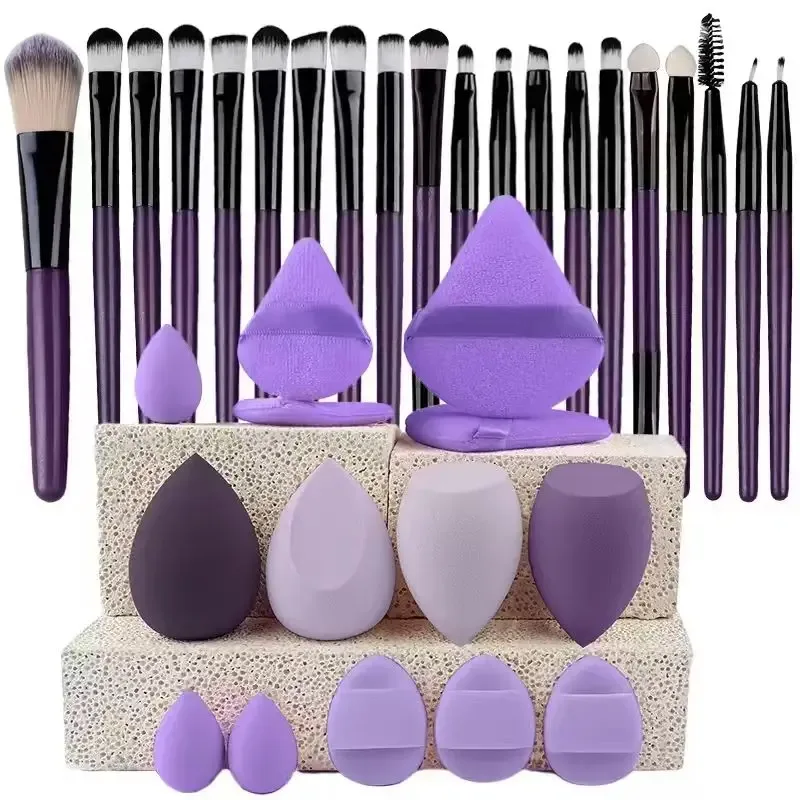Makeup Brushes Set Premium Synthetic Kabuki Brushes Foundation Concealer Powder Blush Blending Face Eyeshadow Cosmetic Brushes S — image 13