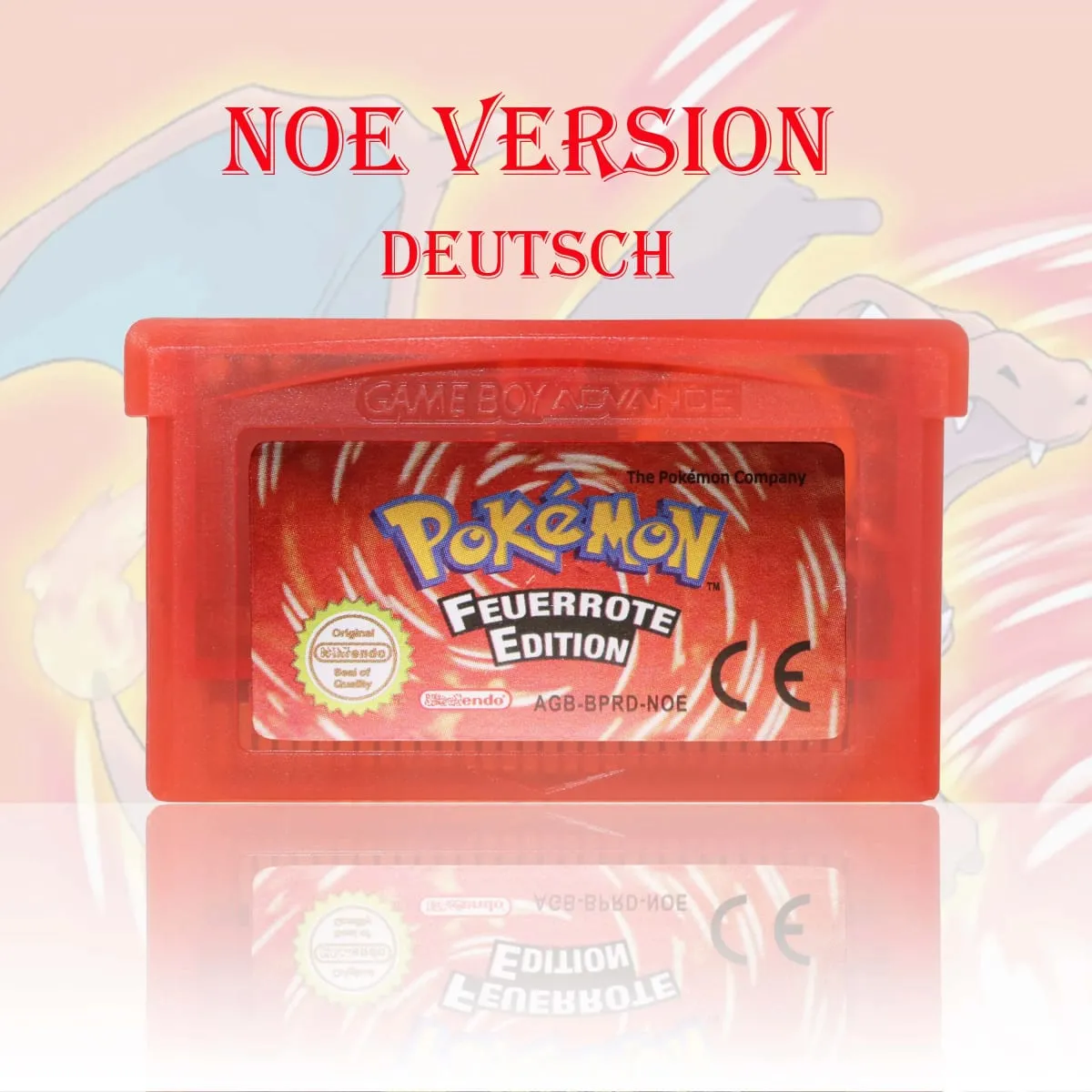 GBC/GBA NOE Version Pokemon Kristall/Smaragd/Feuerrote/Blattgrune/Rubin Game Cartridge Video Game Card High Quality With Battery — image 11