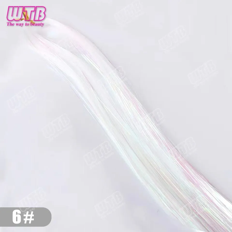 Multi-Color Glitter Synthetic Hair Extension Wig BB Clip Style Suitable for Women and Girls to Wear During Holidays and Events — image 25