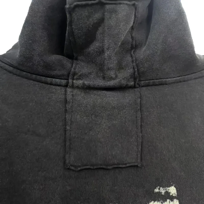 Y2k Subculture Graphic Zip Up Hoodies Hiphop Street Style Heavy Weight Cotton Retro Distressed Ripped Casual Loose Hoodies Men's — image 7