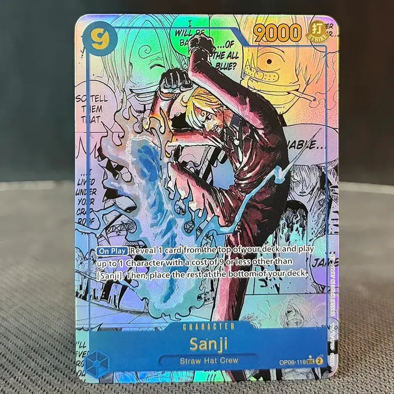 SP Gold Stamping Buggy Perona Mihawk Sabo Ace Luffy Zoro-juurou Sanji Newgate Nami Hancock Hiyori ONE PIECE Proxy Cards — image 10