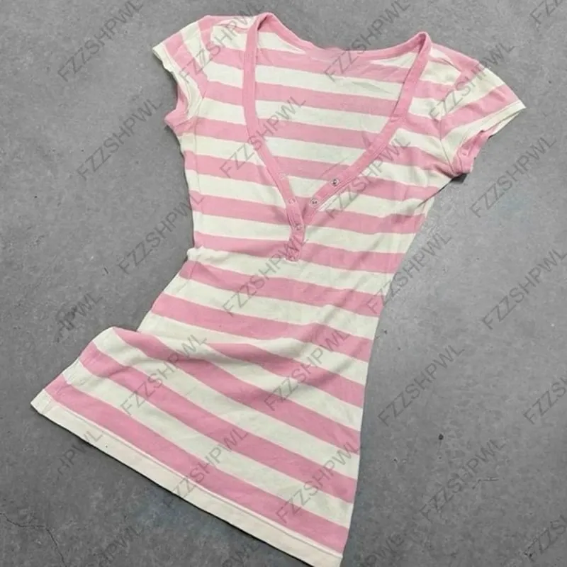 Y2k Tank Top Streetwear Punk Harajuku Stripe Print Unique Crop top Spicy Girls Casua Rock Goth Sleeveless Top Chic Hip Hop Vest — image 8